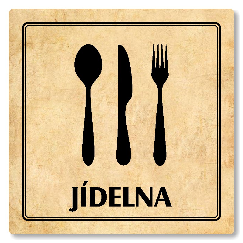 Jídelna, 100x100mm, pergamen, Utah